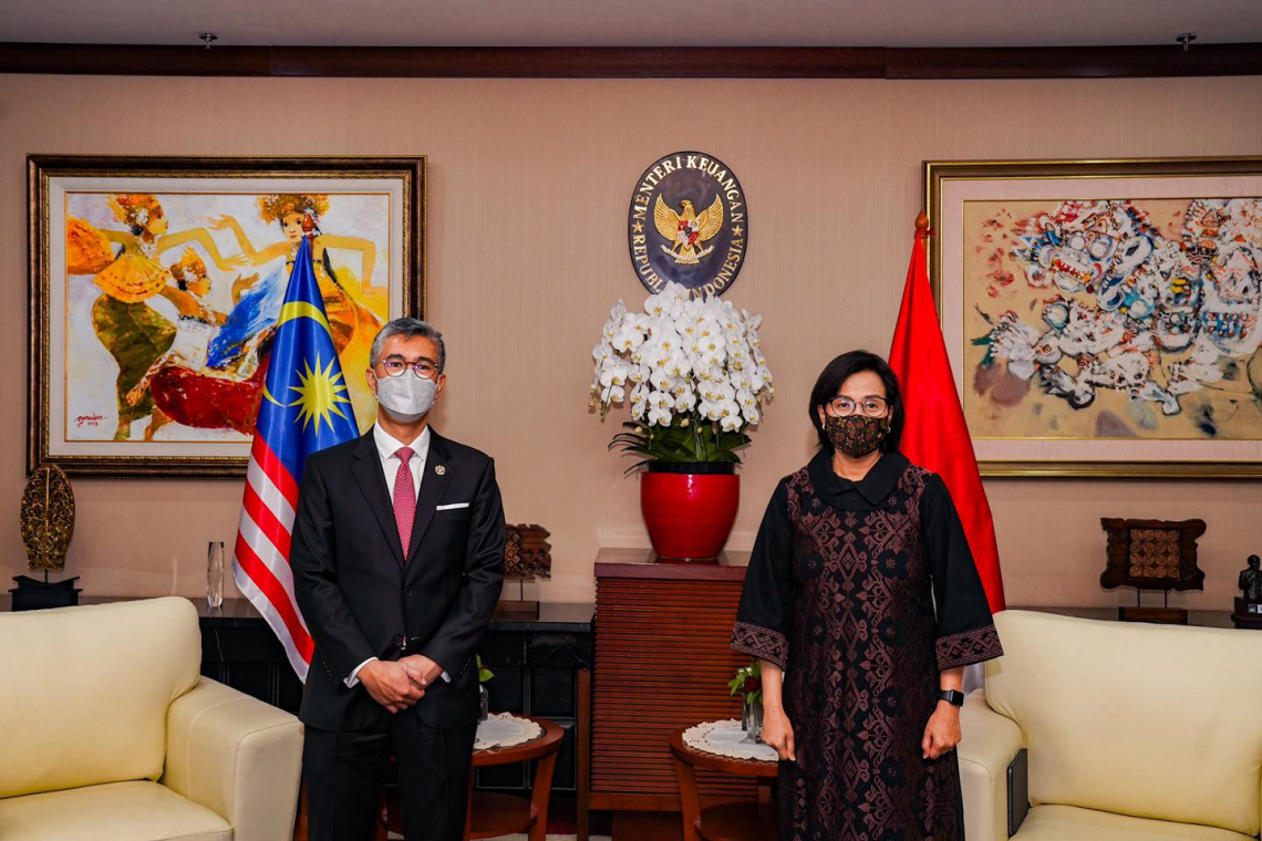 Sesi Pertemuan bersama Menteri Keuangan Indonesia